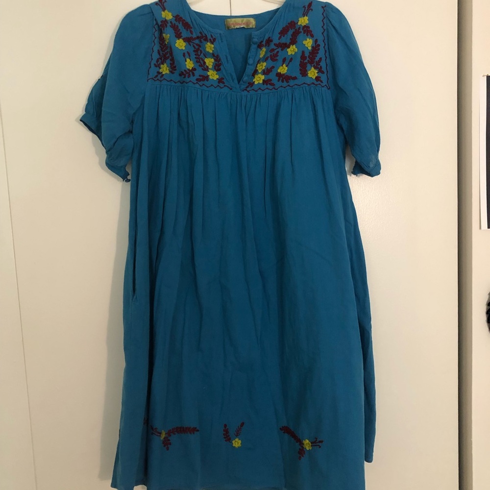 Antoine and Lily French Summer Embroidered Dress